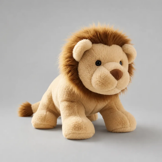 León De Peluche Leoncito 65cm Premium Animal Beige Niños