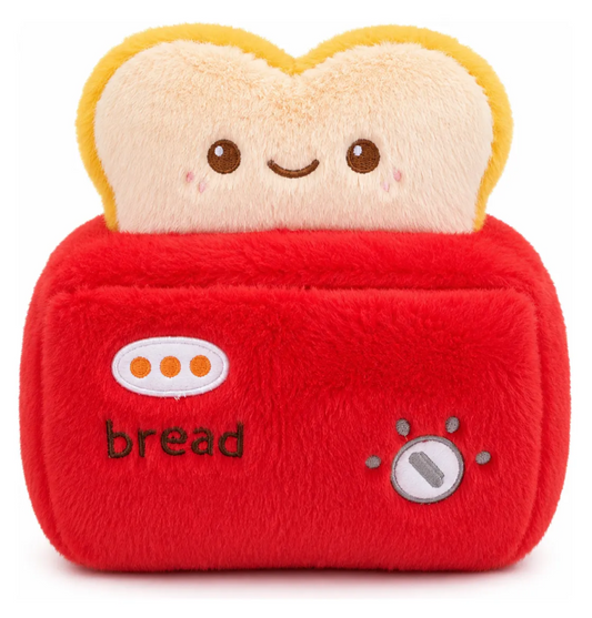 Tostadora de Peluche Kawaii 32 cm con Pan