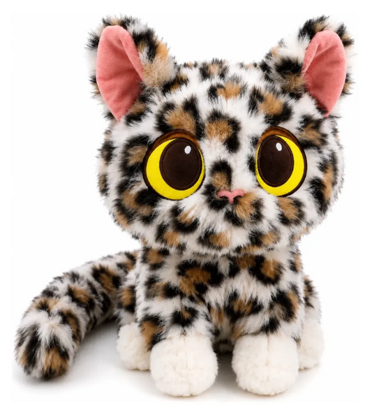 Gato de Peluche Estampado Leopardo 50 cm