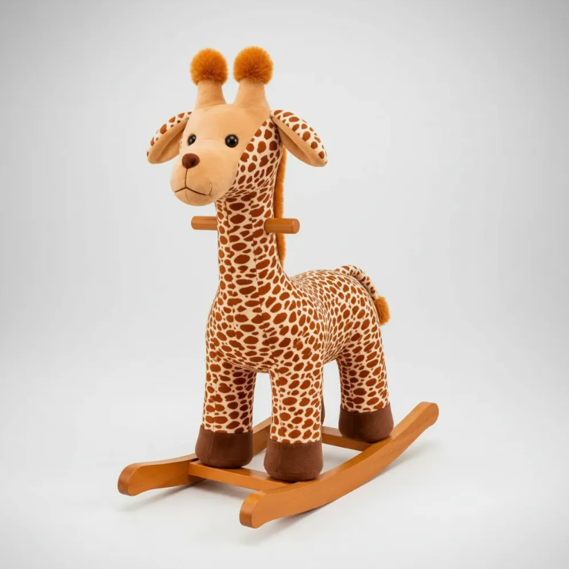 Mecedora Montable Jirafa 120 cm