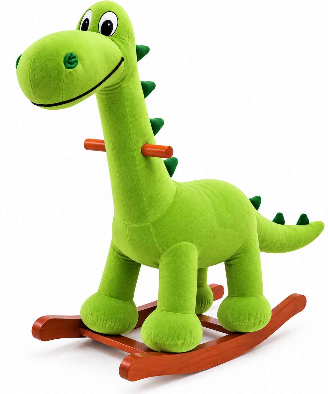 Mecedora Montable Dinosaurio Cuello Largo Verde 120 cm