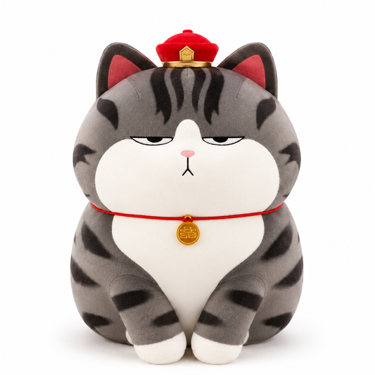 Gato Chino Emperador de Peluche 25 cm Suave